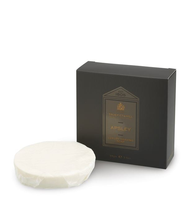 Luxury Shaving Soap Refill - Apsley - Áfylling fyrir viðarskál