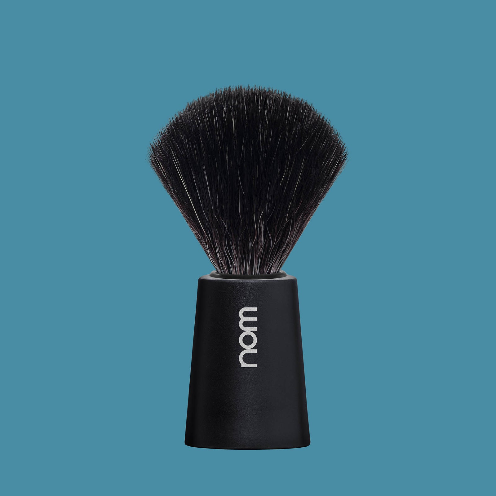 CARL - Svartur - Black fiber hár - Rakbursti