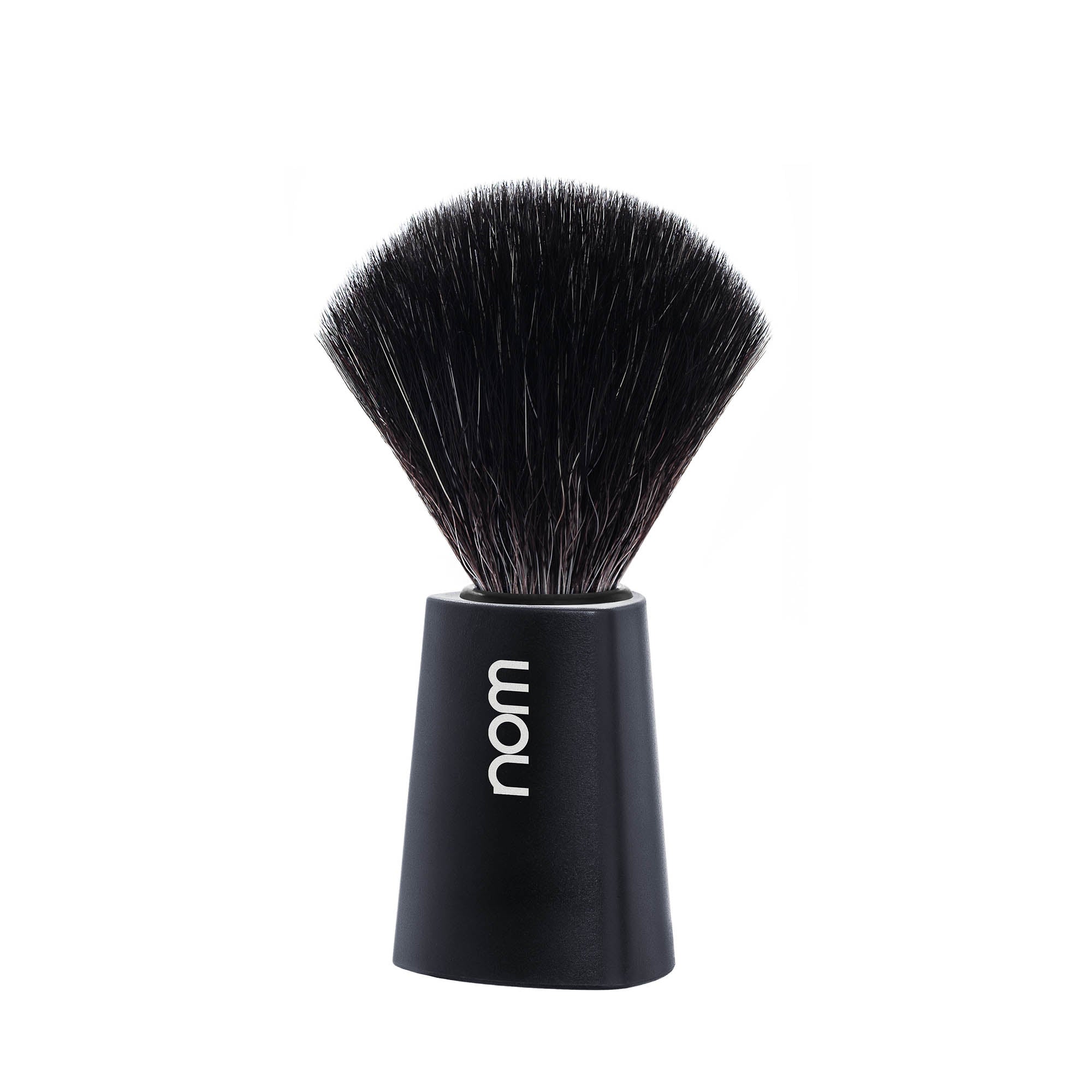 CARL - Svartur - Black fiber hár - Rakbursti