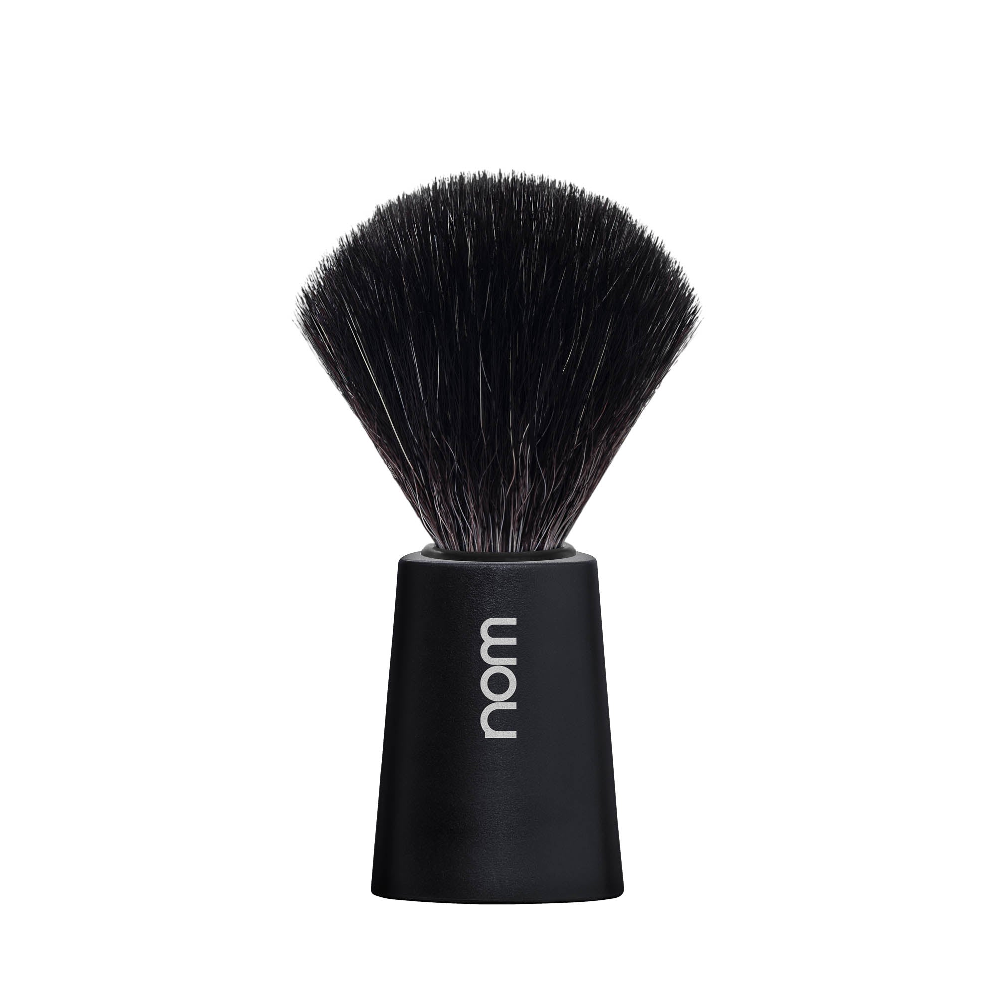 CARL - Svartur - Black fiber hár - Rakbursti