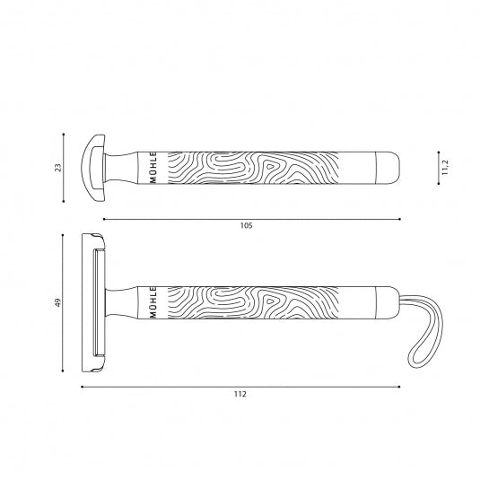 Safety Razor - Companion - Rakvél fyrir andlit og líkama