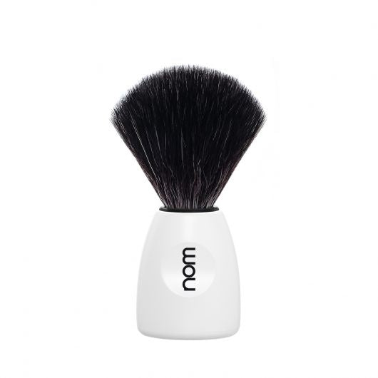 LASSE - Hvítt- Black fiber hár - Rakbursti