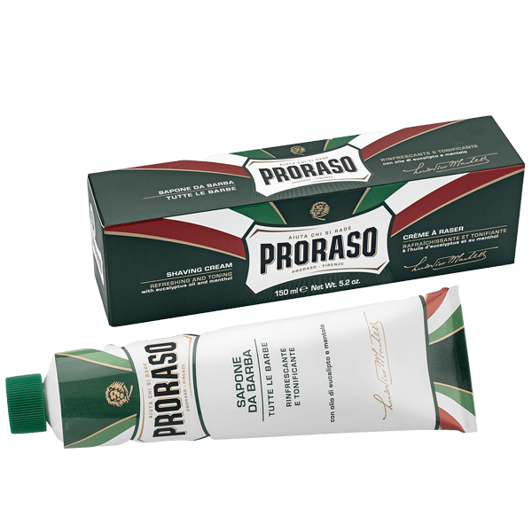 Proraso - Shaving Soap - Refreshing - Raksápa - Græna línan