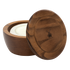 Shaving Soap - Sandalwood - Raksápa í viðarskál