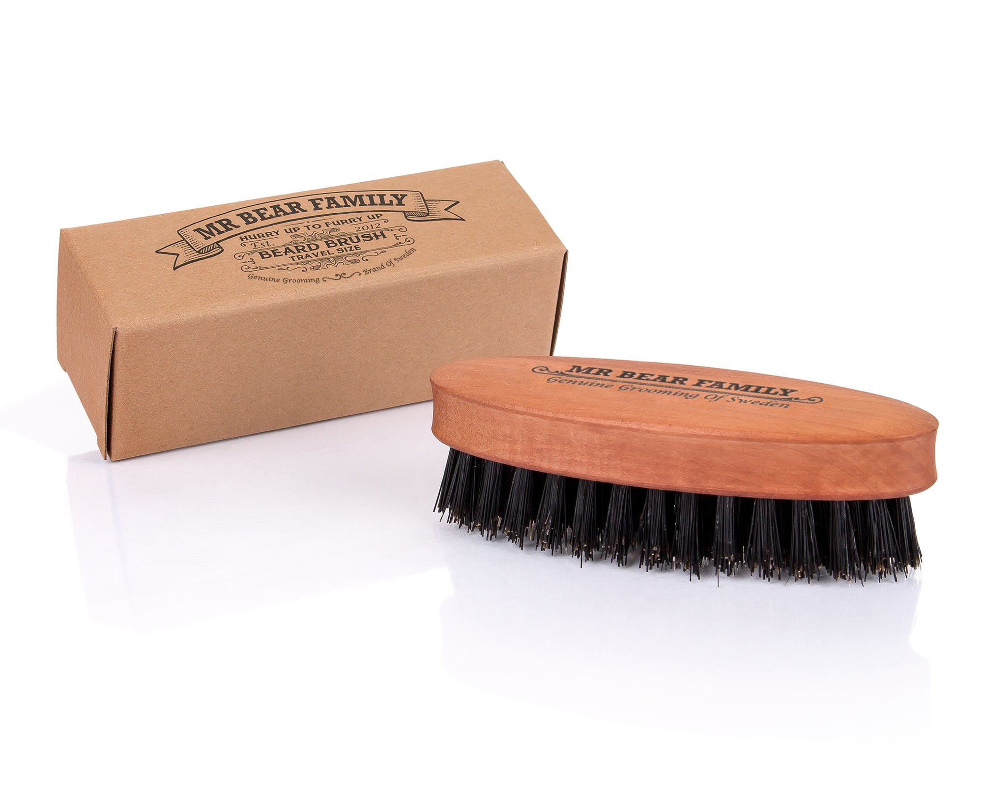 Beard Brush - Skeggbursti - Lítill